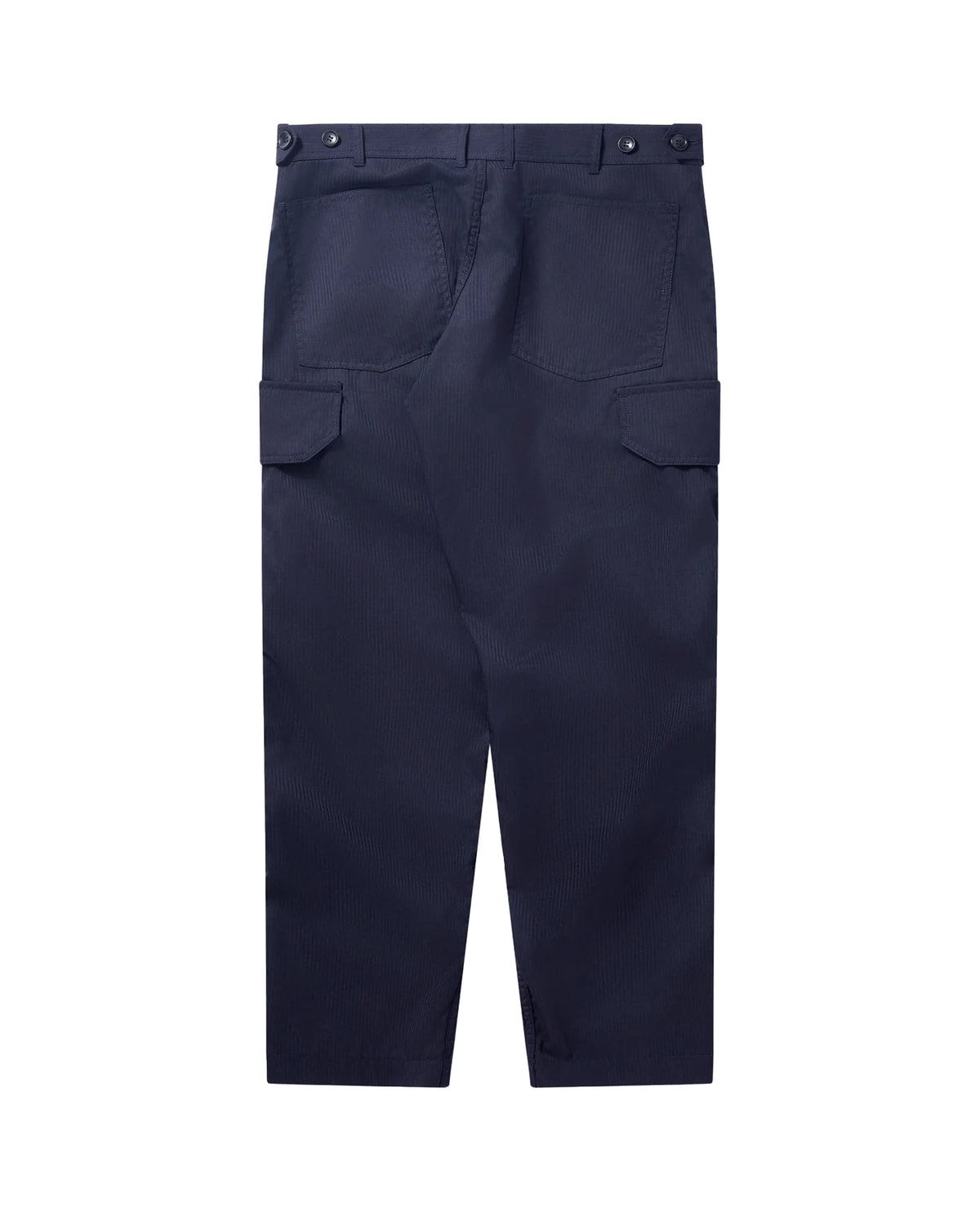 CDG SHIRT Side Pockets Dobby Stripes Pants ¨C Navy
