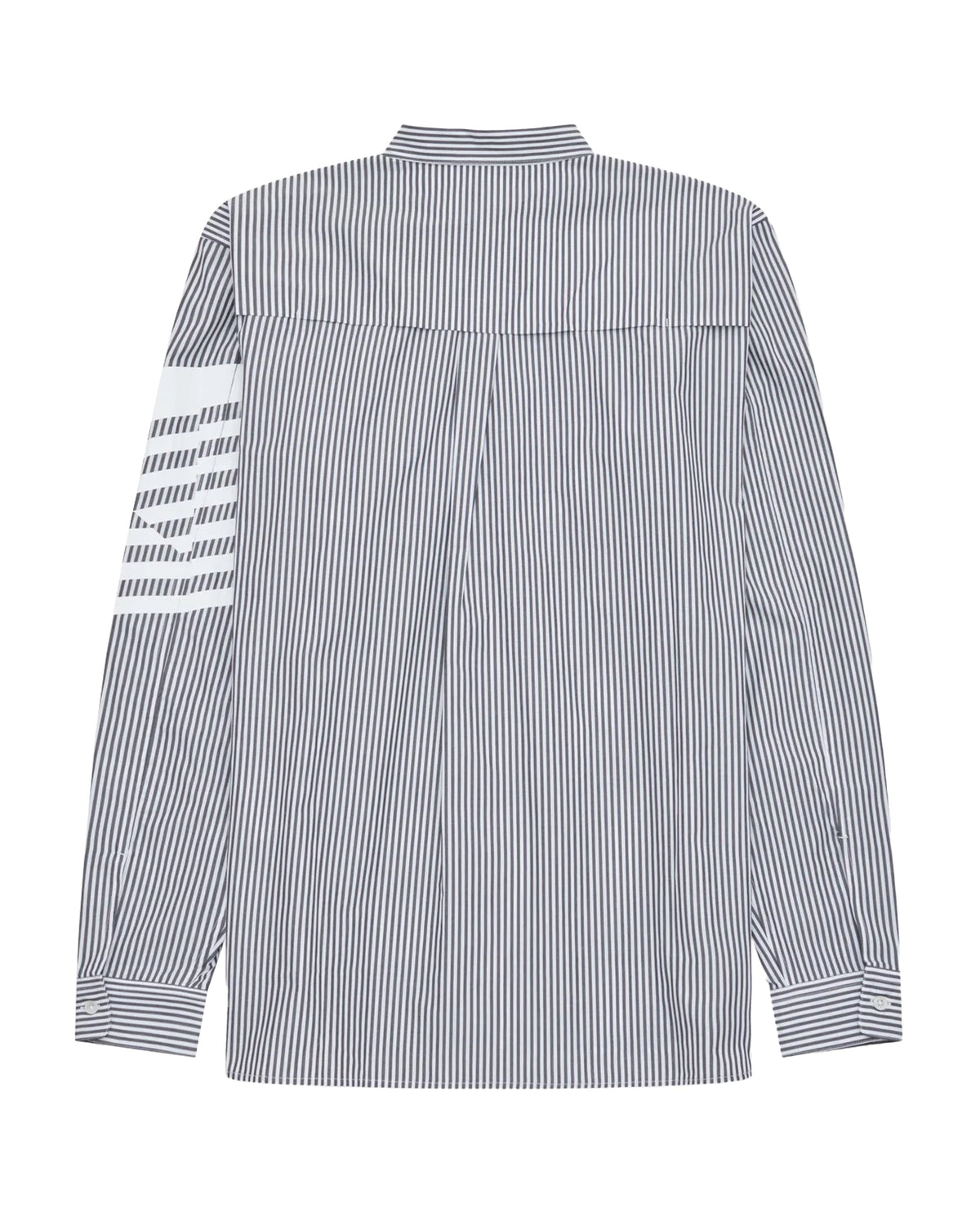 DSM Kei Ninomiya Printed Stripe Dress Shirt ¨C Black