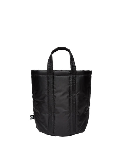 Black CDG Small Circular Tote Bag