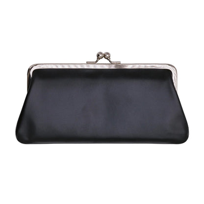 CDG Wallet Kiss Clasp Line SA0303KC Kiss Clasp Wallet ¨C Black