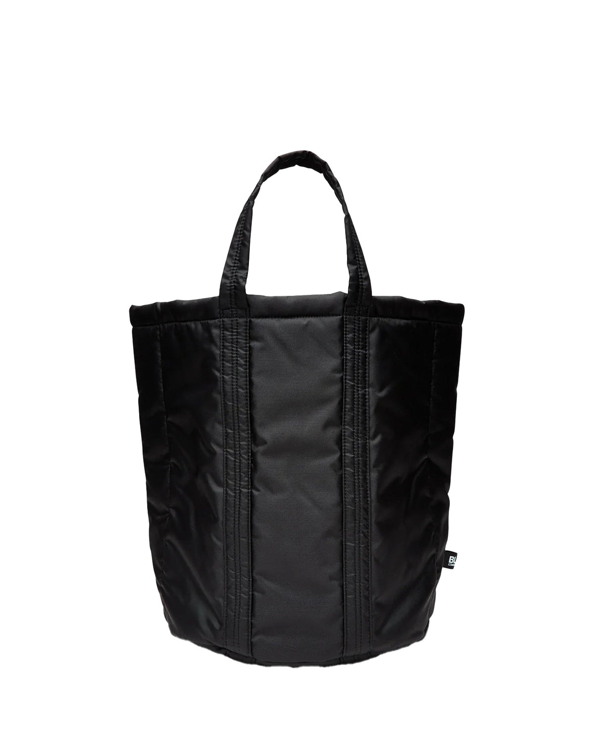 Black CDG Medium Circular Tote Bag