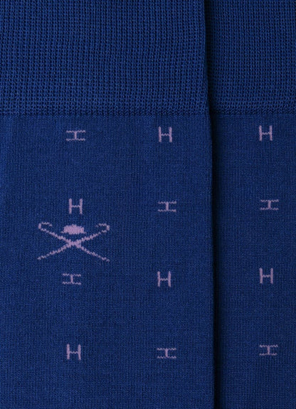 Mercerised Cotton Jacquard H Socks