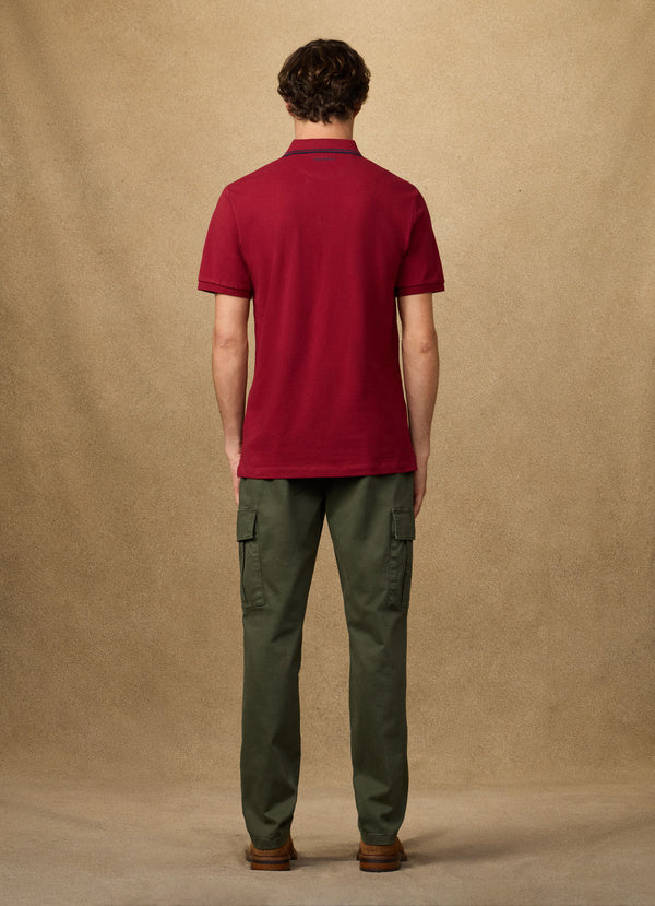 Classic Fit Short Sleeve Badge Polo