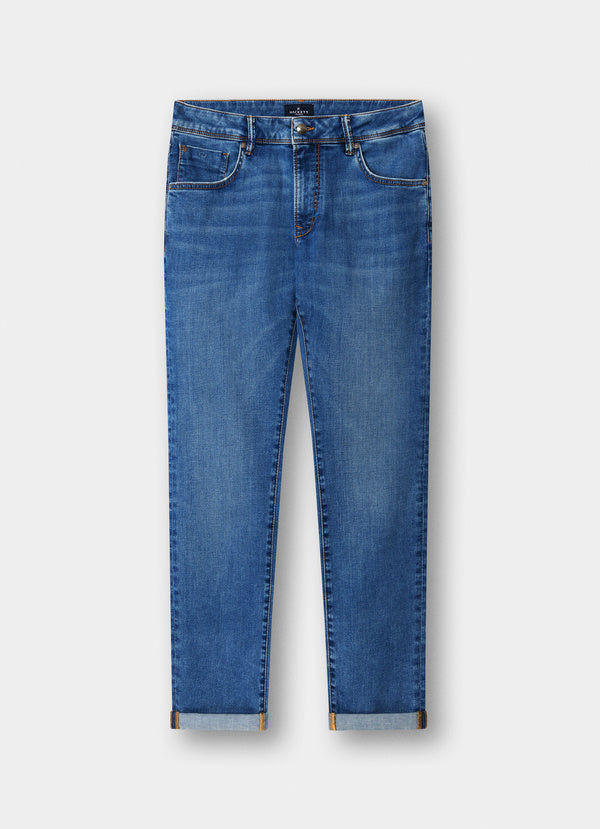 Slim Fit Powerflex Light Wash Denim