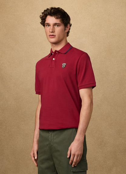 Classic Fit Short Sleeve Badge Polo