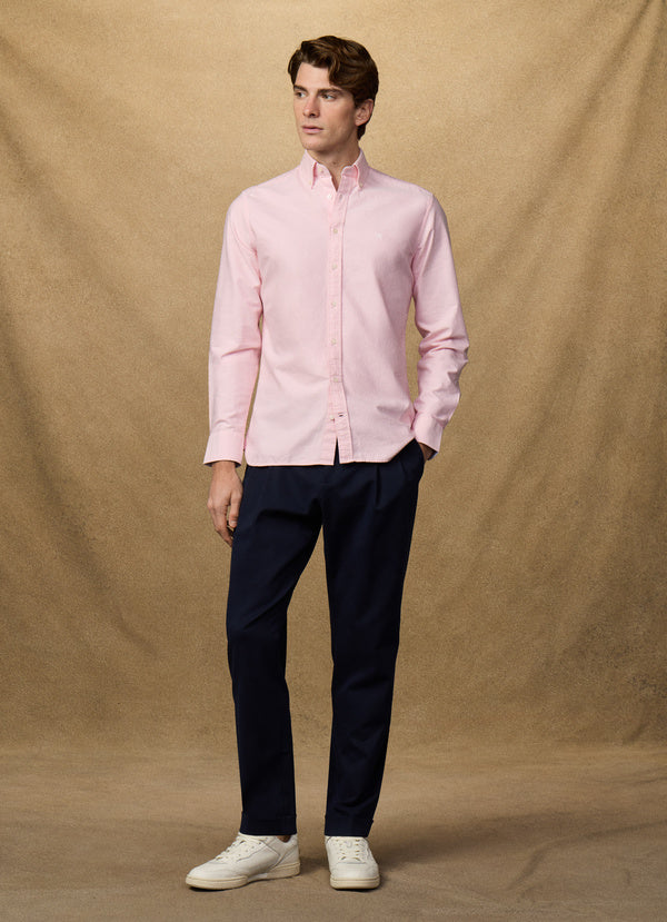 Classic Fit Branded Oxford Shirt
