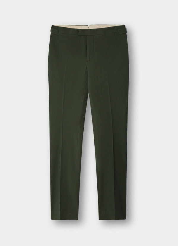 Slim Fit Formal Seersucker Trouser