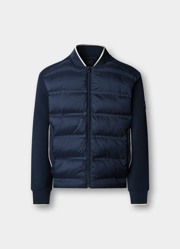 Quilted Bomber Jacket Sweat