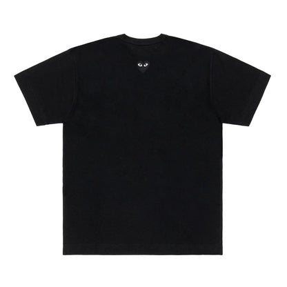 CDG PLAY T-Shirt Heart on Back ¨C Black, Black Heart