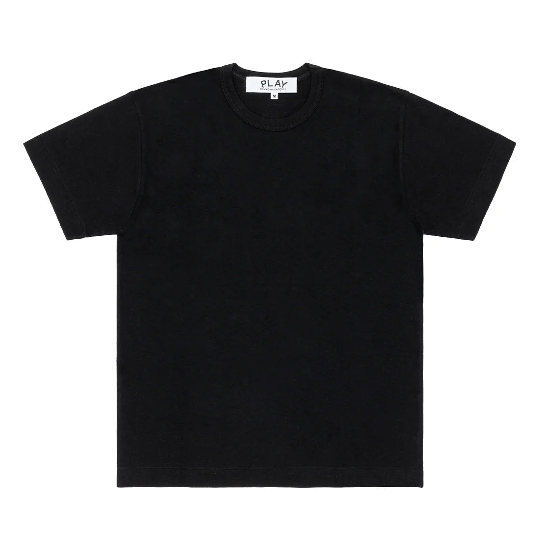 CDG PLAY T-Shirt Heart on Back ¨C Black, Black Heart