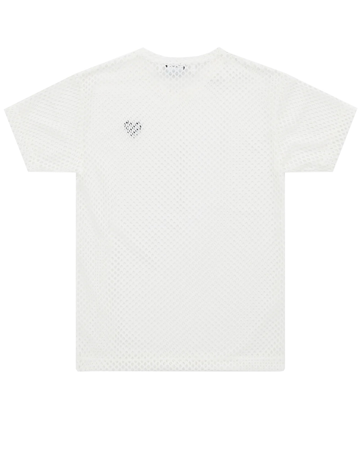 CDG PLAY Mesh T-Shirt ¨C White, Black Heart