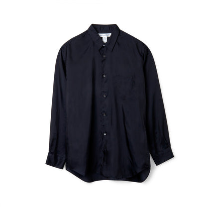 CDG SHIRT FOREVER Men's Cupro Shirt ¨C Classic Fit ¨C Navy