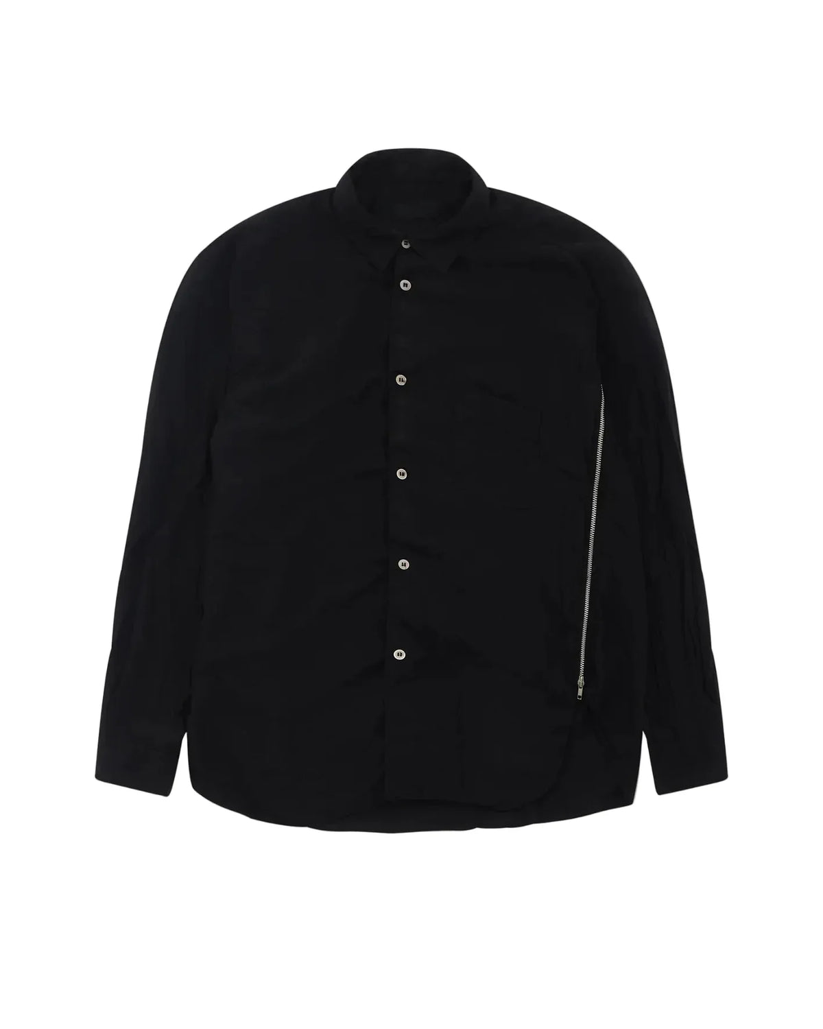 CDG SHIRT ¨¹bergro?es Hemd mit Reissverschluss Detail