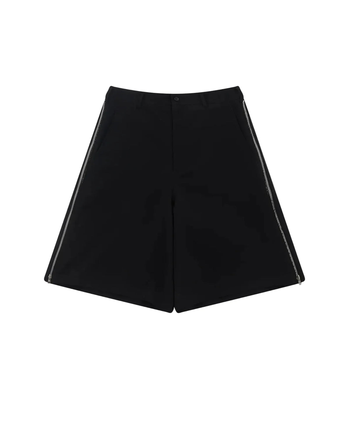 CDG SHIRT Kurze Hose mit Reissverschluss Detail