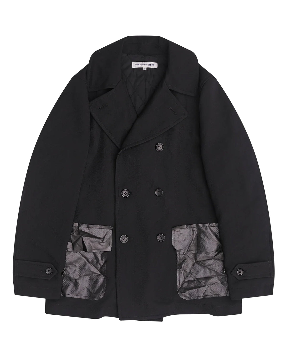 CDG SHIRT Double Breasted Coat