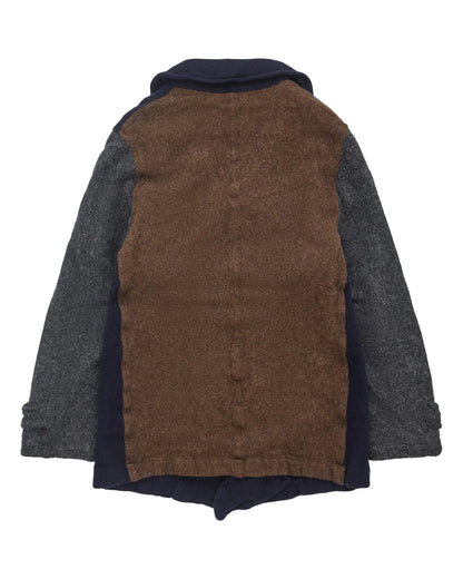 CDG SHIRT Men's Contrast Panelled Jacket