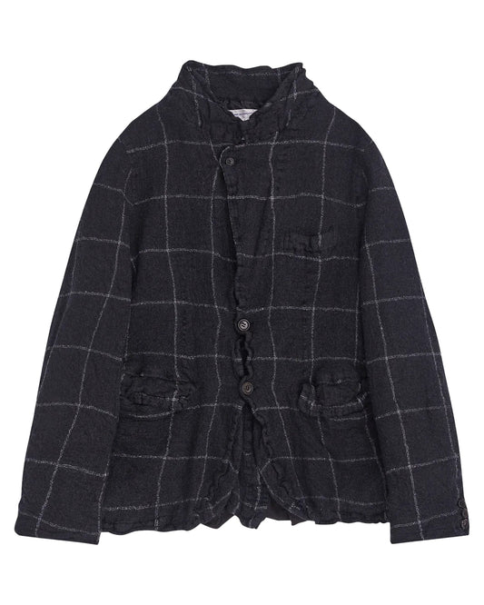 CDG SHIRT Window Pane Check Jacket
