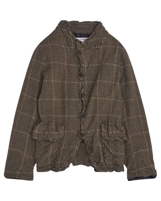 CDH SHIRT Window Pane Check Jacket