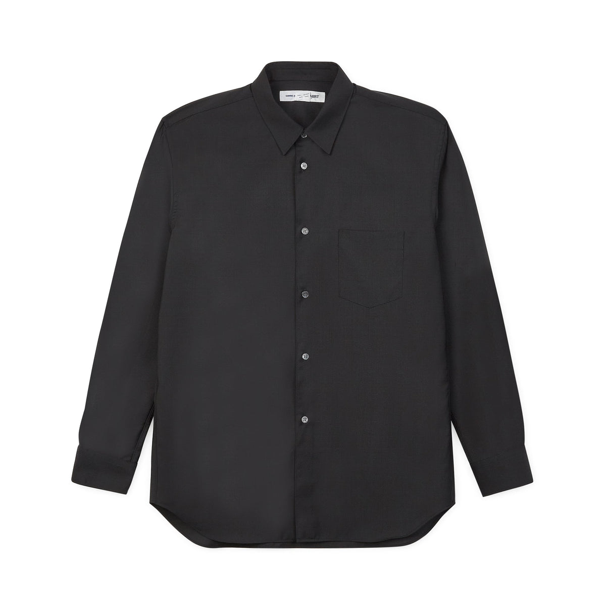 CDG SHIRT FOREVER Men's Wool Shirt ¨C Classic Fit ¨C Black