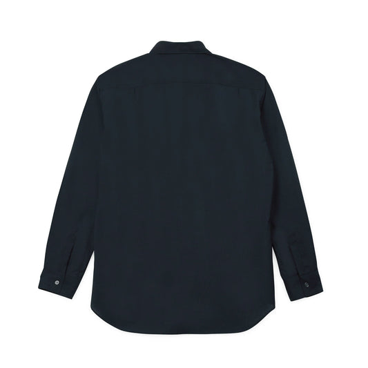 CDG SHIRT FOREVER Men's Wool Shirt ¨C Classic Fit ¨C Navy