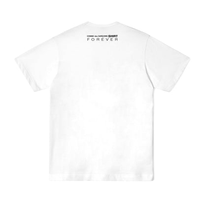 CDG SHIRT FOREVER Men's T-Shirt with Back Print ¨C White