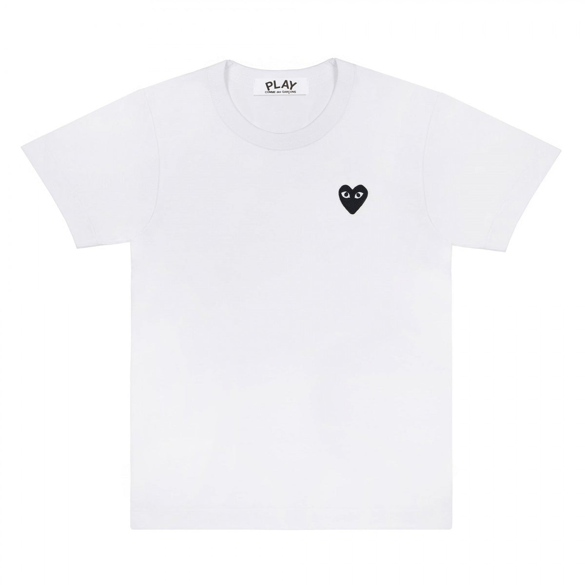 CDG PLAY T-Shirt ¨C White, Black Heart