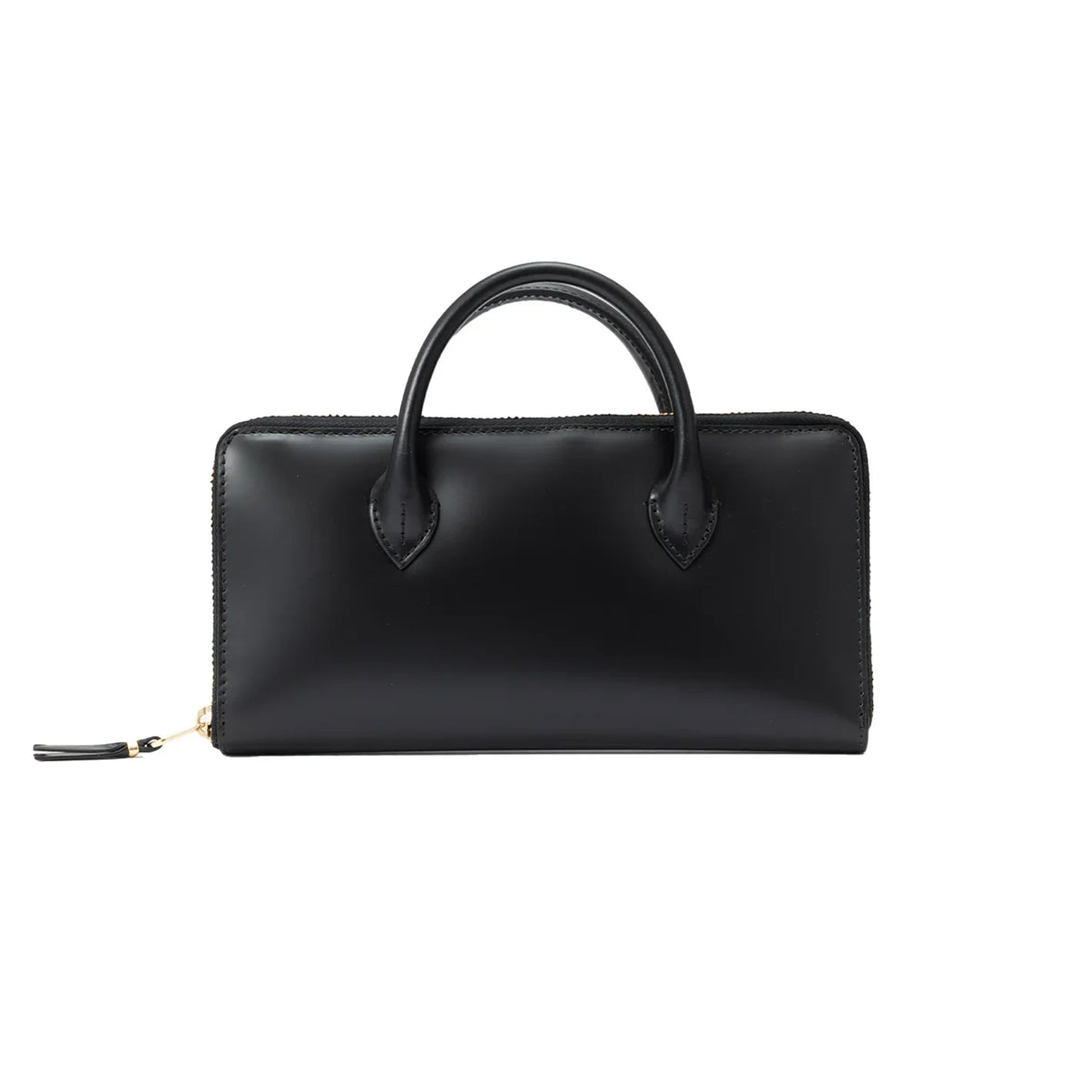 CDG Wallet Handles Line SA0110HA Zip Around Wallet ¨C Black