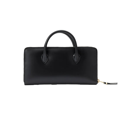 CDG Wallet Handles Line SA0110HA Zip Around Wallet ¨C Black