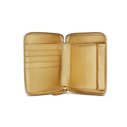 Gold and Silver Serie SA2100G Zip Around Wallet
