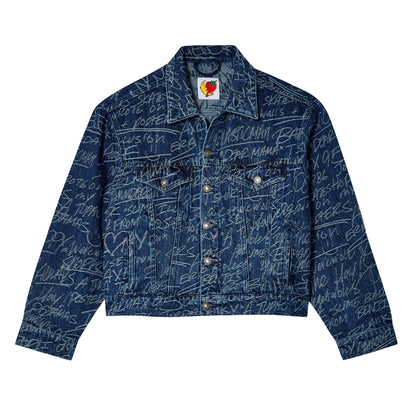 Sky High Farm KS Graffiti Denim Jacket