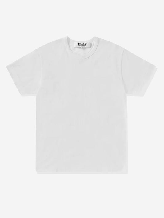 White T-shirt with reverse heart
