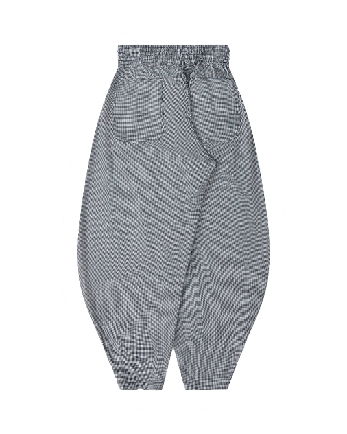 BLACK CDG Houndstooth Balloon Pants ¨C Black