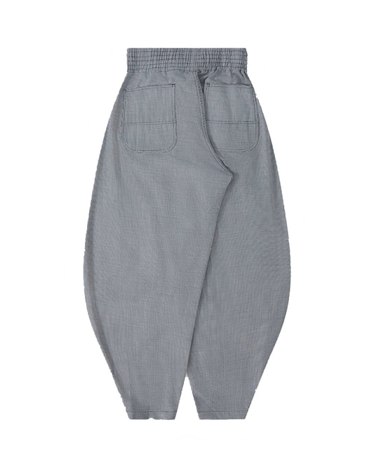 BLACK CDG Houndstooth Balloon Pants ¨C Black