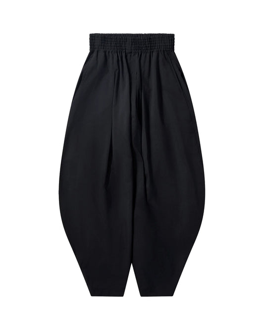 BLACK CDG Wool Garbadine Balloon Pants ¨C Black