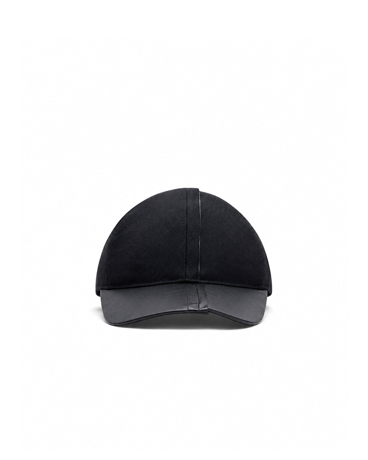 CDG SHIRT Asymmetrical Baseball Cap ¨C Black