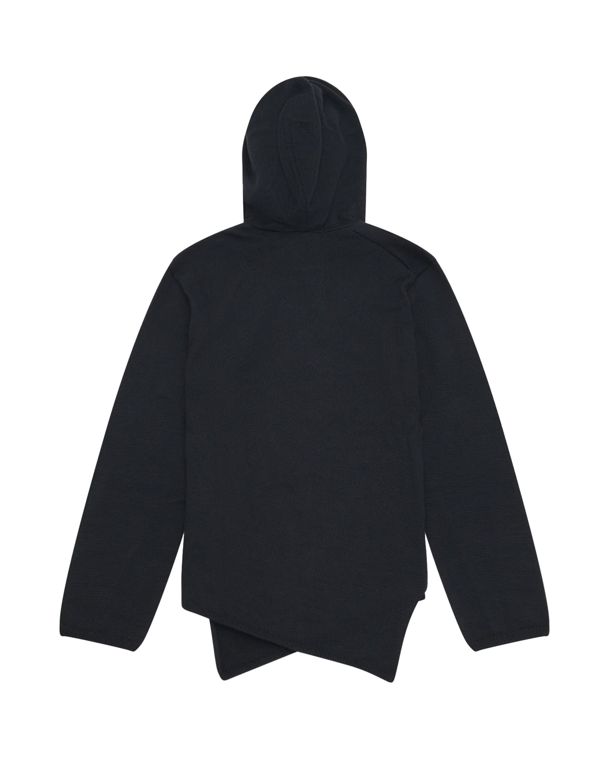 CDG SHIRT Asymmetrical Hoodie ¨C Black