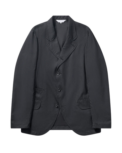 CDG SHIRT Single Breasted Dobby-Stripe Jacket ¨C Black