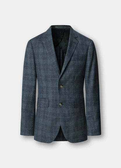 Wool Check Blazer