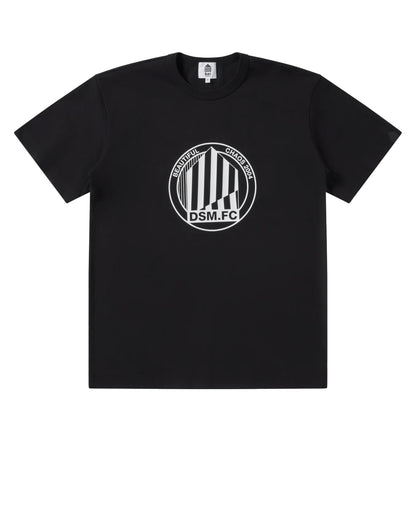 DSM Kei Ninomiya DSM F.C. Short-sleeved T-shirt ¨C Black ¨C White graphic