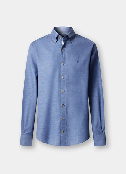 Classic Fit Flannel Herringbone Shirt