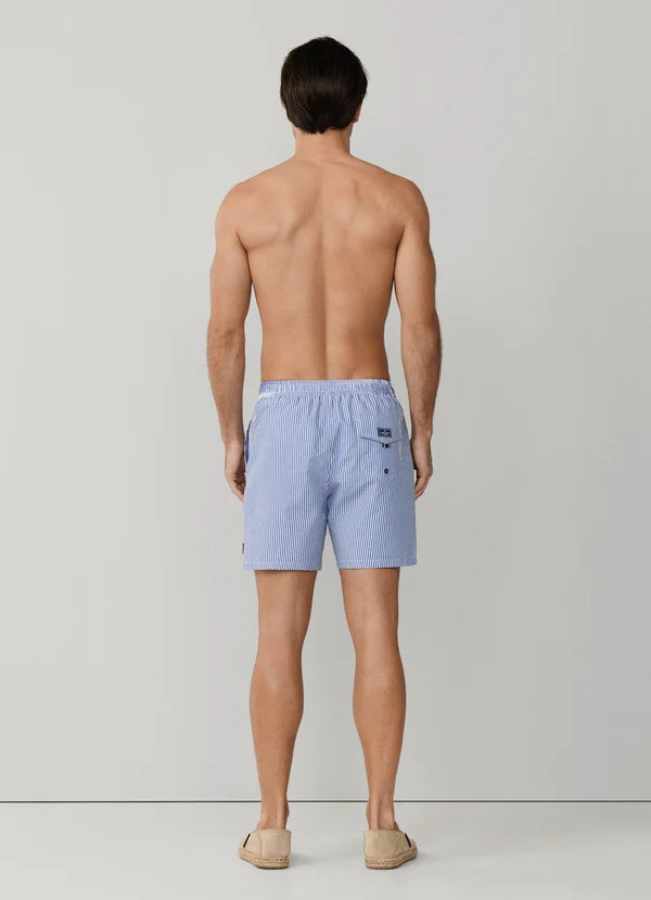 Seersucker Swim Shorts