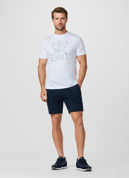 Classic Fit Branded Block Graphic T-Shirt