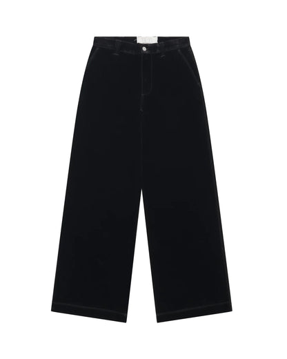 ERL Flocked Denim Chino Pants ¨C Black