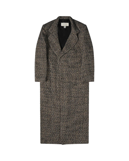 ERL Textured Wool Overcoat ¨C Gray