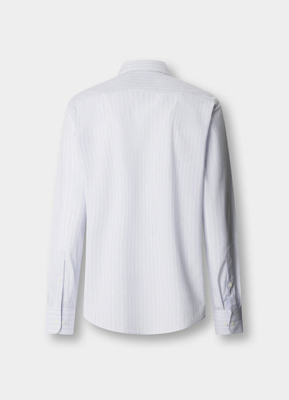 Classic Fit Hairline Two-Tone Stripe Shirt