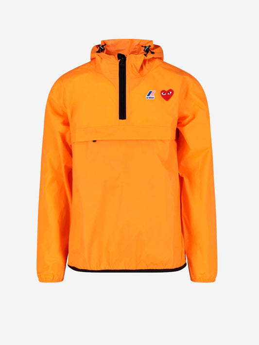 PLAY CDG x K-WAY Half Zip Jacket
