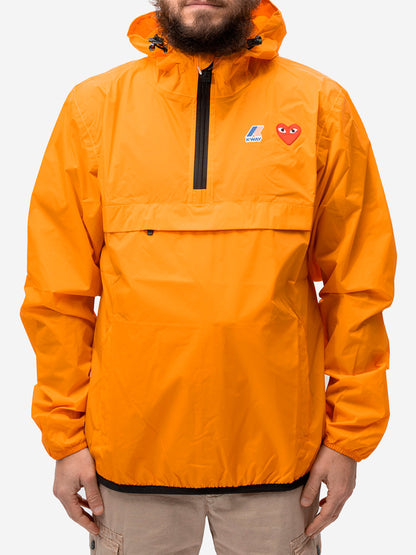 PLAY CDG x K-WAY Half Zip Jacket