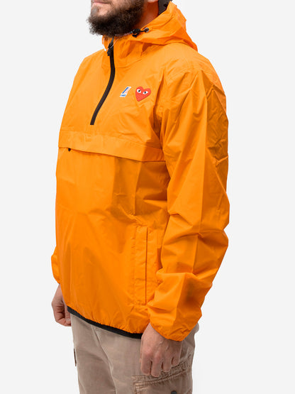 PLAY CDG x K-WAY Half Zip Jacket