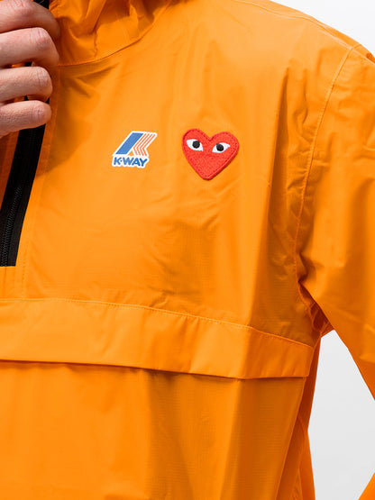 PLAY CDG x K-WAY Half Zip Jacket